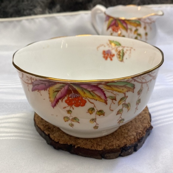 Rare Royal Albert sugar and cream set vintage “Virginia” - Picture 3 of 16